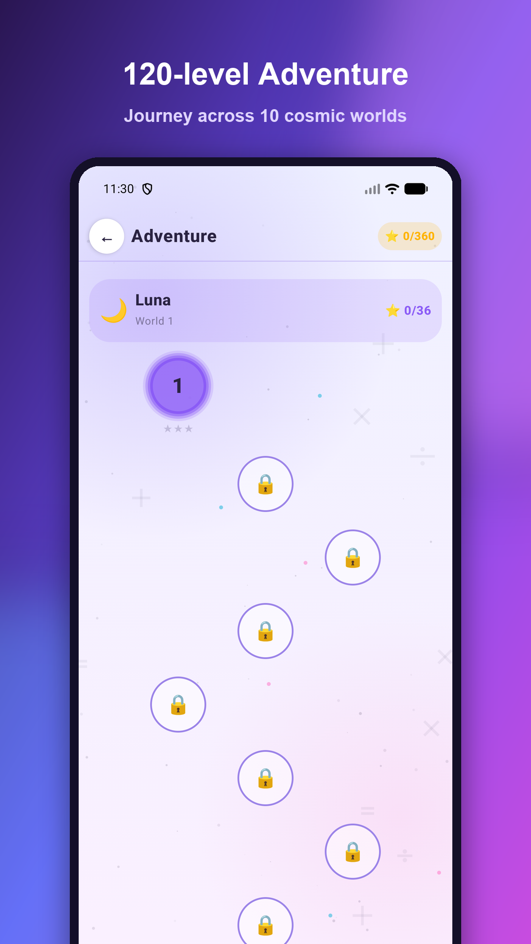 MagicMath 120 levels